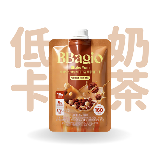 [預售] BBagio Protein ShakeYam 純植物蛋白代餐 烏龍鮮奶茶 45g x 7包