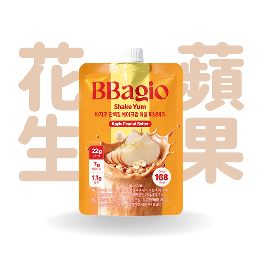 BBagio Protein ShakeYam 純植物蛋白代餐 蘋果花生醬 45g x 7包