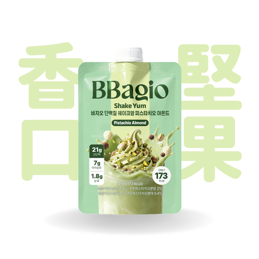 BBagio Protein ShakeYam 純植物蛋白代餐 開心果杏仁 45g x 7包