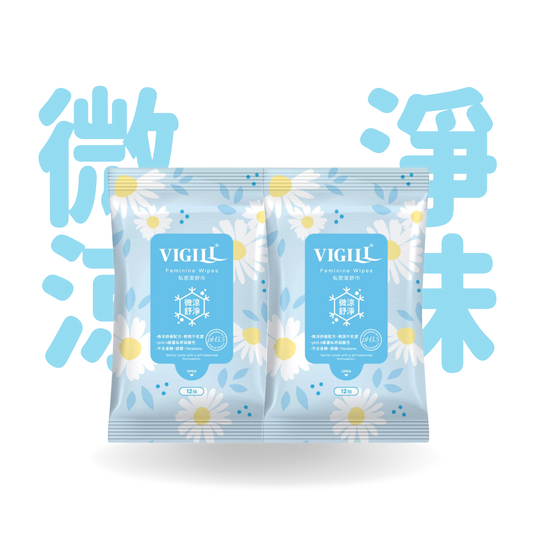 VIGILL 私密潔舒巾 (微涼) 孖裝(共24片)