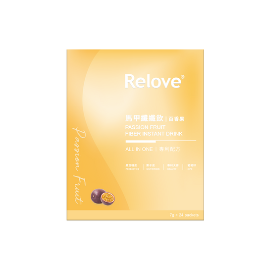 Relove 馬甲纖纖飲 百香果 24包 7g